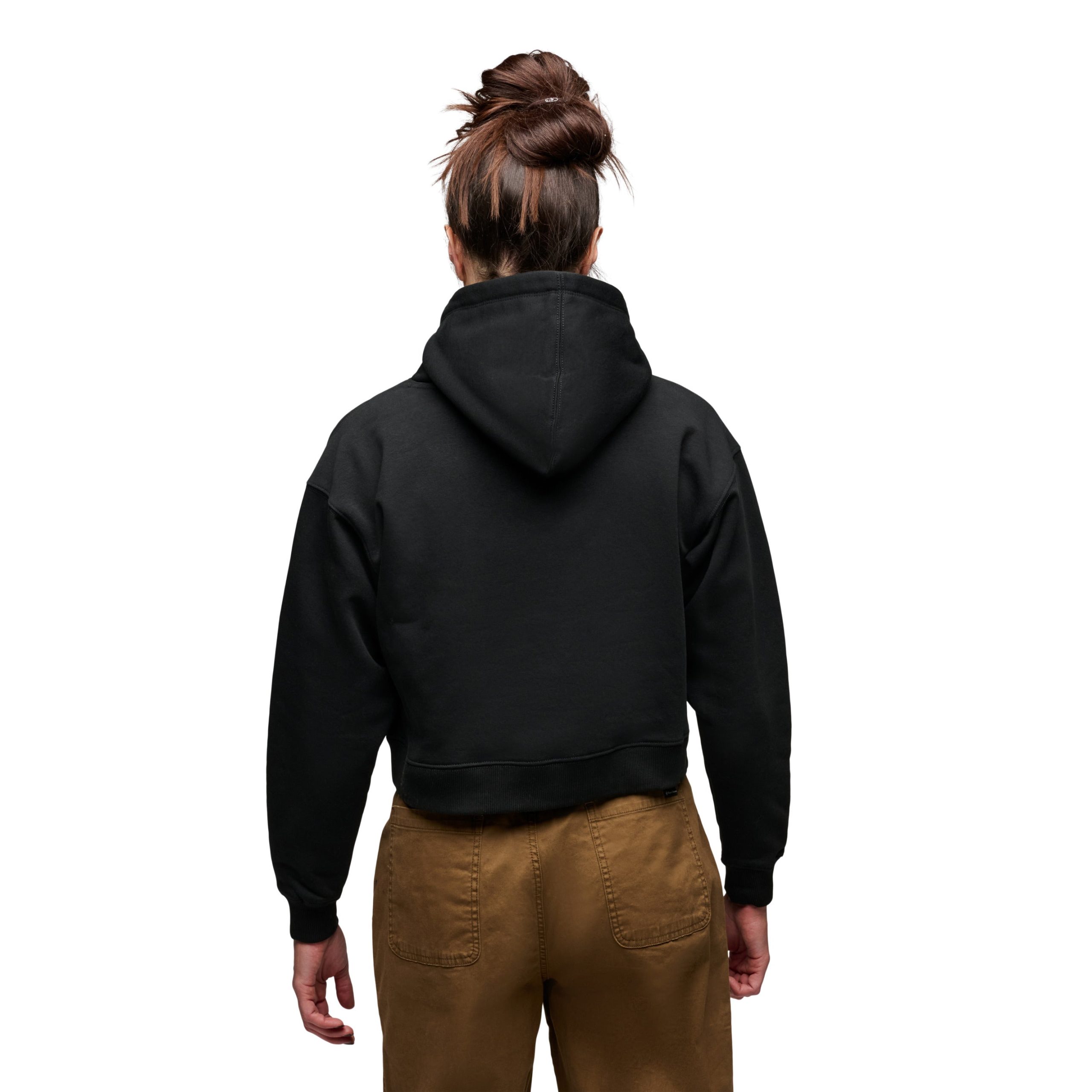 Women's Pine Diamond Pullover Cropped Hoody - Image 11